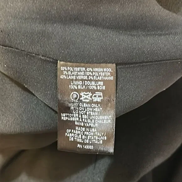 NEW Protagonist Elegant Black midi Dress  size 2 - Picture 12 of 14